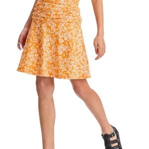 Art Class Girls Rib Knit Skort Orange Size M